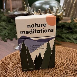 Nature Meditations Mindfulness Card Set
